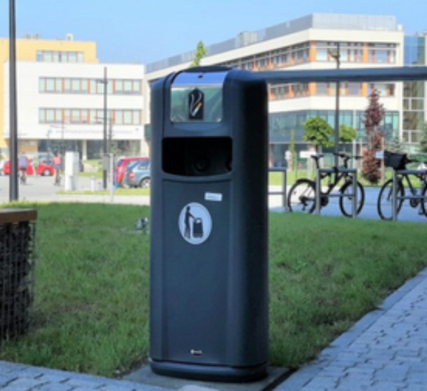 Integro City Cigarette/Litter Bin