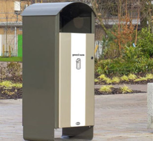 Electra™ Curve Recycling Bin